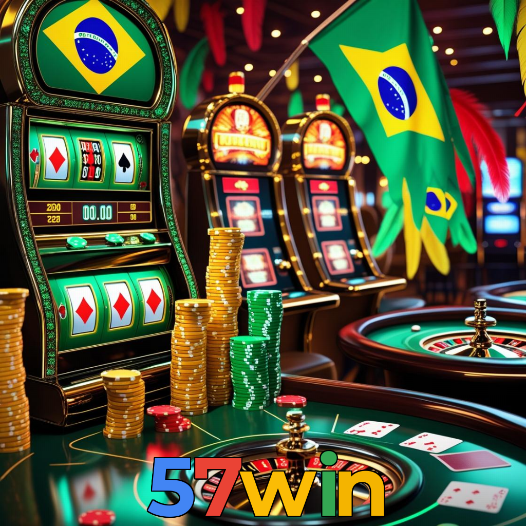 57win：Aposte em futebol ao vivo e ganhe prêmios em jogos de cassino como roleta!